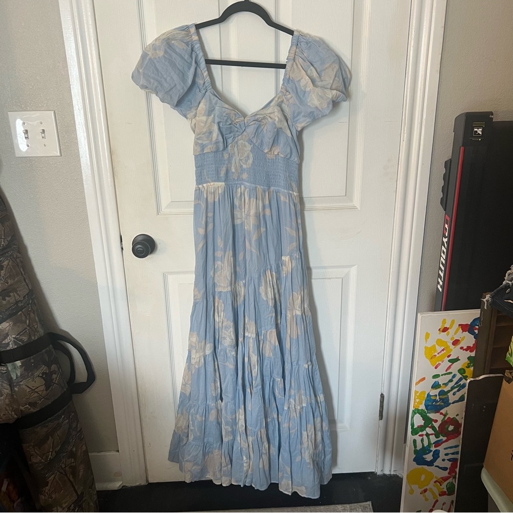 Free People Sun Drenched Maxi Dress